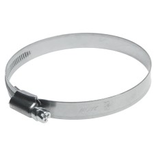 Хомут ленточный 070-090мм (12мм) червячный нержавеющая сталь JTC