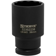 Головка торцевая ударная глубокая 12-гранная 1/2"DR, 32 мм