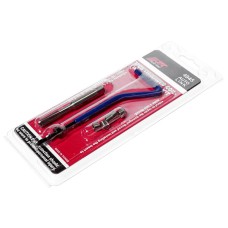 Набор инструментов для восстановления резьбы (вставки М6х1мм L=8.00мм, 5шт) 7 предметов JTC