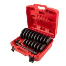 Набор оправок для выпрессовки и запрессовки подшипников, втулок, сальников, 21 предмет Weidercraft