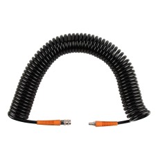 Шланг пневматический спиральный с БРС, 15 м Weidercraft
