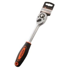 Трещотка  1/2" 72-зубца 255мм с двухкомпонентной рукояткой "AV Steel" AV-528621