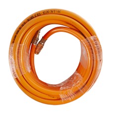 Шланг пневматический PVC 9,5х15,5мм с быстросъемными фитингами 15м 