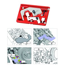 Набор приспособлений для фиксации коленвала и распредвала (FORD 2.0 Ecoboost) JTC