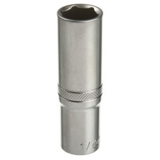 Головка торцевая 6-гр 1/2" 17мм L=78мм глубокая LIGE
