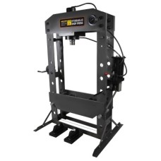 Пресс напольный пневмогидравлический, 75 тонн. Ход штока 240 мм. Рабочий диапазон 0-900 мм