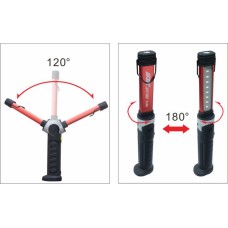 Лампа переносная аккумуляторная светодиодная поворотная на магните JTC