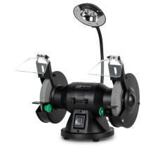 Станок точильный DWT DSP-150 L, 150 Вт, 125*16*12,7 мм, 2950 об/мин, защитный экран,