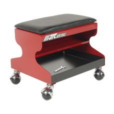 Стул рабочий 350х300х310мм стальной на колесах со съемным сиденьем из пенорезины JTC