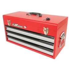 Набор инструментов 65 предметов слесарно-монтажный в переносном инструментальном ящике (3 лотка) JTC