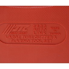 Набор инструментов для резки и развальцовки трубок (JW0062S) дюймовые размеры 9 предметов кейс JTC