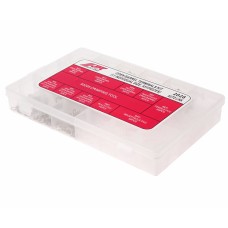 Набор клемм автомобильных неизолированных 11 типоразмеров 551шт. в боксеJTC