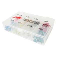 Предохранитель 5-30А мини (японские авто) 105шт. в боксе JTC