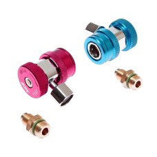 Соединитель для манометрического коллектора (1/4х1/4 М14х1.5) быстросъемный 2шт. JTC