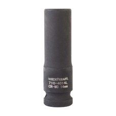 Головка торцевая ударная глубокая 1/2", 6 граней, 14 мм