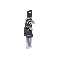 5980409 BOVIDIX Набор ключей TORX TAMPER, 85-160 мм, хром, средние, 9 штук