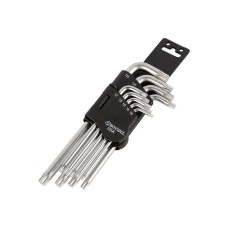 5990409 BOVIDIX Набор ключей TORX, 85-160 мм, хром, средние, 9 штук