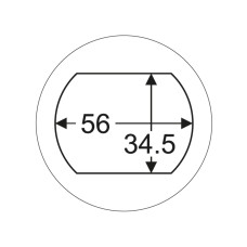 Головка для снятия пальца рессоры задней 1" 34.5х56мм (SCANIA) JTC