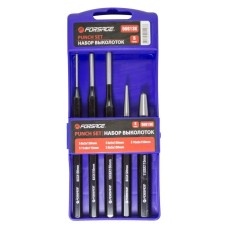 Набор выколоток Rock Force, 6пр.(2.5х115, 3х120, 4х125, 5х130, 6х145мм; керно:150мм), в блистере