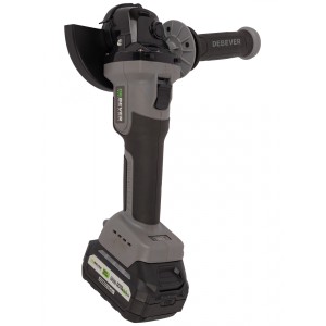 DBE-9322BKIT Угловая шлифмашина аккумуляторная DeBever с бесщёточным двигателем, 125 мм, 20В в набор
