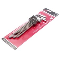 Набор ключей шестигранных 1.5-10мм удлиненных с шаром 9 предметов JTC