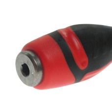 Отвертка крестовая PH 2.0х150мм усиленная со сквозным стержнем JTC