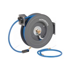Шланг воздушный на стальной катушке, гибридный ПВХ Ø 10х15 мм, 20 м