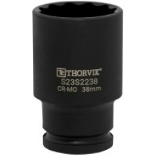 S23S2236 Головка торцевая ударная глубокая 12-гранная 1/2"DR, 36 мм