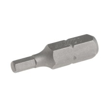Бита HEX H3х25мм 1/4" DR 6-ти гранная S2 JTC
